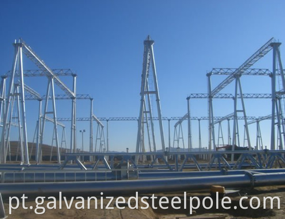 Substation Structure Pole